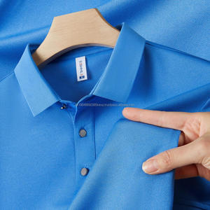 Camiseta Polo para Hombre, Ropa de Trabajo Personalizada, Color Sólido, Manga Corta, Cuello Solapa, Camiseta Informal, Ropa de Trabajo Personalizada - Product Image 2