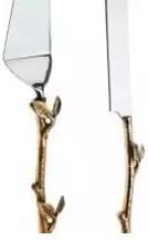 Elegante Juego de Servidor de Pastel de Acero Inoxidable de Diseño Moderno para Bodas y Fiestas con Empaque de Caja Personalizada - Product Image 5