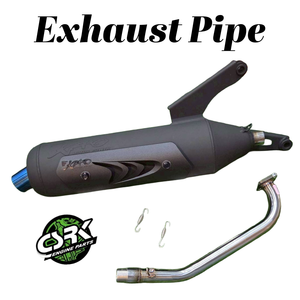 Silencieux d'échappement KAO Racing pour MIO 125 en acier inoxydable - Product Image 3