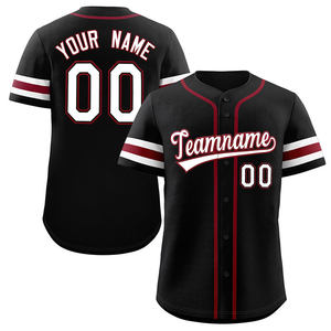 Maillots de baseball personnalisés sublimés en gros - Maillots professionnels unisexes pour adultes à séchage rapide à manches courtes avec noms et logos d'équipe/joueur personnalisés - Product Image 6