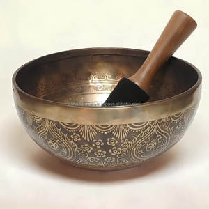 Cuenco de Bronce Hecho a Mano con Diseño Tradicional para Rituales de Sanación - Product Image 3