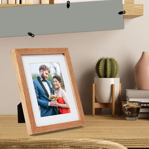 Decorative Handmade Solid Wooden Photo <b>Frame</b> Premium Natural Wood <b>Picture</b> <b>Frame</b> Elegant Home Office Living Room Tabletop Decor - Product Image 6
