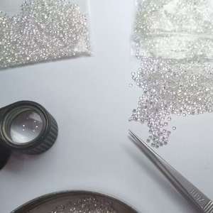 RK GEMS Diamantes Redondos Brillantes Cultivados en Laboratorio de 3.20mm a 3.29mm DEF VVS VS Corte Excelente Pulido Melee 1 Quilate Venta al por Mayor Envío - Product Image 3