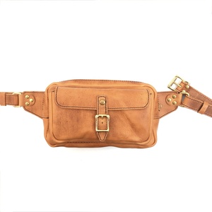 Waterproof Customizable Size best manufacturing style Leather Waist Bag Waterproof Vintage Crossbody Shoulder Leather Waist Bag - Product Image 1