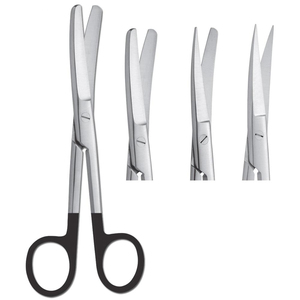 Professional Surgical Stitch Scissors High Quality Fine Surgical Scissor Curved Blunt Edges Medical Scissor <b>Cheap</b> price OEM - Product Image 6
