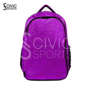 Mochila Brillante Personalizada al por Mayor para Mujer, Mochila Impermeable con Purpurina - Product Image 1