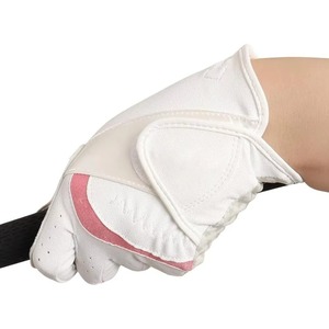 Gants de golf haut de gamme pour adultes, best-sellers, professionnels, personnalisés, de haute qualité, en cuir véritable, imitation cuir blanc, respirants, légers, sportifs - Product Image 6