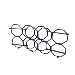 Estante de Vino Plegable Decorativo de Metal, Soporte para Botellas de Vino, Estante para Botellas de Vino de Metal - Product Image 3