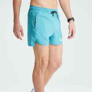 Shorts de basketball pour hommes de couleur unie, décontractés, pour le fitness, mi-longs, tricotés, pour la salle de sport, séchage rapide, légers, respirants, extensibles, service OEM - Product Image 5