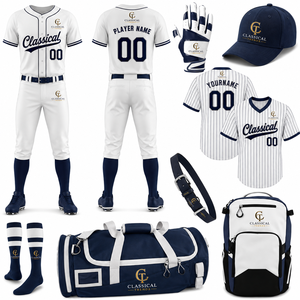 Custom Baseball Team Deal Pack Jersey Shirt Pants Cap Belt Socks Batting <b>Gloves</b> Equipment Duffel Bag Sublimated <b>Moisture</b> Wicking - Product Image 1