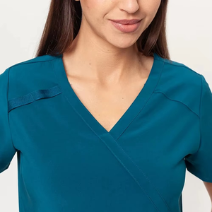 Nouvelle Arrivée 2026 – Ensembles de Blouses Médicales Unisexe pour Clinique et Infirmières, Ajustables, Confortables, Respirants, en Jersey de Coton Extensible - Product Image 3