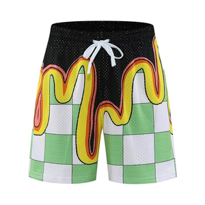 Pantalones Cortos Deportivos de Malla de Poliéster para Hombre, Ligeros, para Gimnasio, Uso Casual, Fabricante OEM ODM, Venta al Por Mayor - Product Image 1