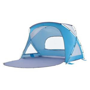 Tenda da Spiaggia Portatile Lightwei per 6 Persone, Protezione Solare UPF 50+, con Borsa per il Trasporto e Tasche per la Sabbia, per Ombreggiatura Estiva - Product Image 1