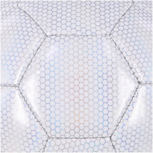 high quality <b>football</b> <b>White</b> Hexagonal Pattern Soccer Ball Size 5 Thermal Bonded Match <b>Football</b> - Product Image 6