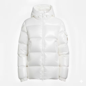 Veste d'hiver matelassée légère à capuche pour homme, imperméable, coupe-vent, antibactérienne, respirante, décontractée, pour l'extérieur - Product Image 3