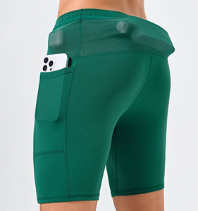 Shorts de sport pour hommes à séchage rapide avec poches, pour fitness et musculation, en maille, marque privée, vente en gros - Product Image 1
