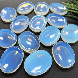 Wholesale Star Quality Natural Opalite Thumb Worry Stone For Healing And Meditation From Yasin Sohil Agate