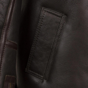 Chaqueta de Cuero Personalizada para Hombre, Chaqueta de Motociclista de Cuero Vacuno Genuino, Proveedor Mayorista, Chaqueta de Cuero Personalizable para Hombre - Product Image 5