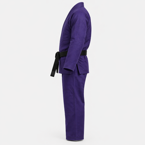 Kimono de Jiu Jitsu Personalizado Color Púrpura, Uniforme de BJJ para Niños y Jóvenes, Traje Sublimado Shoyorrol Tatami - Product Image 3