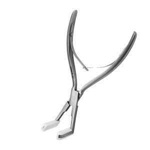 Pinzas para Extensiones de Cabello de Acero Inoxidable con Puntas de Nailon, Herramienta para Extensiones de Cabello con Micro Anillos, Pinza Profesional de Agarre Fuerte para Extensiones de Cabello - Product Image 5