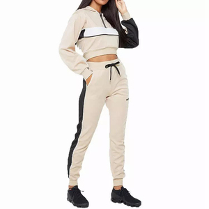 Nouvel ensemble de survêtements d'hiver pour femmes, style personnalisé imprimé, écologique, séchage rapide, décontracté, pour la gym et le fitness, 100 % coton - Product Image 2
