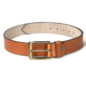 Ceinture décontractée pour homme de marque de luxe, boucle en alliage réglable, ceinture en cuir de vache véritable, ceintures et accessoires de mode - Product Image 3