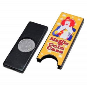<b>Magic</b> Coin Vanish Trick Case & Tray Slide <b>Box</b> | Beginner <b>Magic</b> Set for Kids with Plastic Construction and Includes Instructions - Product Image 1