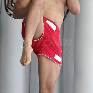 กางเกงมวยไทยคุณภาพสูง สวมใส่สบาย พร้อมตะเข็บเสริมความแข็งแรง สำหรับการฝึกซ้อมและการต่อสู้ประจำวัน - Product Image 4