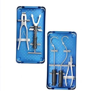 Extractor de Tornillos Ortopédicos y Juego de Destornilladores, Instrumentos Quirúrgicos de Acero Inoxidable para la Extracción de Tornillos de Huesos Rotos - Product Image 1