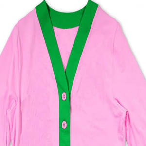 Pull cardigan tricoté à manches longues - Product Image 4