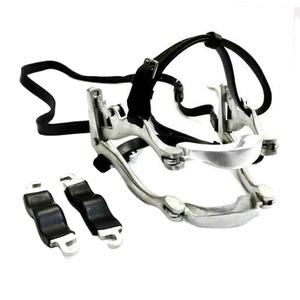 Equine Mouth Speculum for Horses Best Quality Mouth Gage Stainless Steel With Leather - Product Image 1