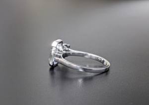 IGI Certified 2.50 Ct Lab Grown Diamonds Emerald Cut Traditional Classic Diamond Wedding Engagement Ring <b>Solid</b> White Gold - Product Image 4