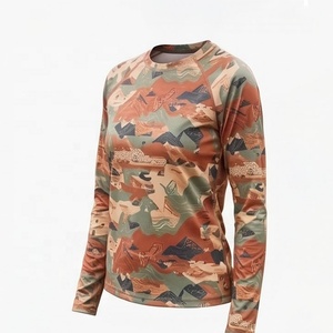 Polo de pêche grande taille à sublimation pour homme, séchage rapide, manches longues, pull-over, protection solaire - Product Image 3