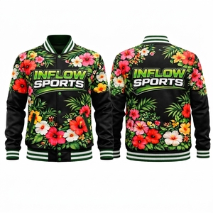 Veste universitaire athlétique personnalisée en gros très demandée – Manteau d'hiver décontracté style Letterman - Product Image 3