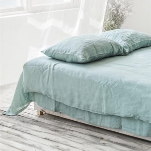 Ensemble de draps de lit écologiques 4 pièces, respirants, hypoallergéniques, draps plats et ajustés, pour hôtel et maison - Product Image 5