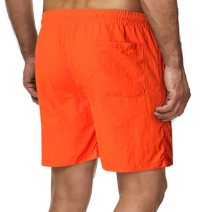 Shorts de bain, de sport et de surf pour hommes, personnalisés, de haute qualité, couleur unie, pour la course à pied et le jogging, vente en gros - Product Image 2