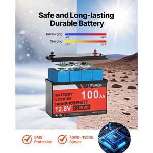 Kit solaire complet 400W 12V, 2 panneaux solaires monocristallins 200W, batterie LiFePO4 12.8V 100Ah, système d'énergie solaire 40A - Product Image 4