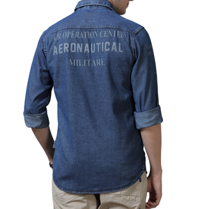 Camisa Vaquera de Algodón para Hombre, Tela Vaquera Cómoda, Venta al por Mayor, Personalizable - Product Image 2