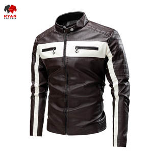 Veste en cuir respirante pour homme, design personnalisé Ryan Pro Gear, impression de logo personnalisée, design à panneaux. - Product Image 2