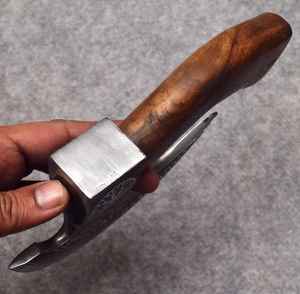 Hache à pizza artisanale de haute qualité, en acier à haute teneur en carbone, forgée à la main, très vendue, avec étui. - Product Image 4