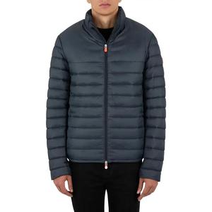 Veste d'hiver pour homme de haute qualité, légère, en duvet, résistante à l'eau et pliable, avec capuche, col long, tissu pour l'hiver - Product Image 3