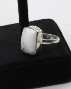 Anillo Ajustable de Ágata Natural para Mujer – Anillo de Plata Alemana Hecho a Mano con Piedra de Ágata, Joyería Boho con Piedras Preciosas - Product Image 3