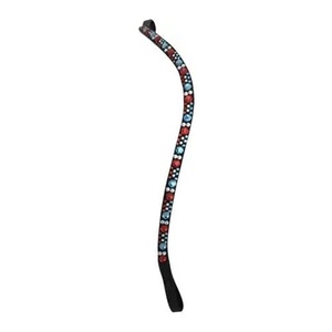 High Quality Durable Leather Horse Brow Band Custom Logo Equestrian Padded Hot Fix Crystals Decorated Curved Diamond Wholesale - Product Image 4