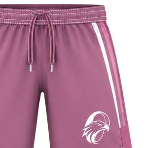 Dusty Pink <b>White</b> Rugby <b>Shorts</b> Team Uniform Breathable Lightweight Custom Training Sportswear Athletic Performance <b>Shorts</b> - Product Image 3
