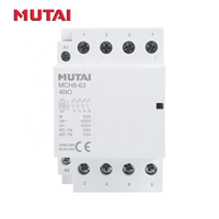 Chaîne industrielle complète usine 16a 20a 25a 32a 40a 63a 50hz ac contacteur modulaire 3P 4P kontaktor