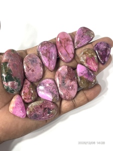 Cobalto Rosa Natural Chelsite, Gema Suelta en Cabujón, Formas y Tamaños Variados, Aproximadamente de 20 a 30 mm - Product Image 6