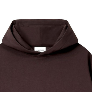 Sudadera con capucha de punto vintage lavada para invierno, personalizada, teñida, estilo oversize, streetwear, fabricante ODM, venta al por mayor - Product Image 2