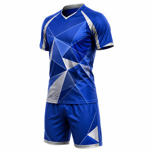 Camiseta de Fútbol Unisex Personalizada, Servicio OEM, Sublimación Impresa, Tela de Malla 100% Poliéster, Secado Rápido, Camiseta de Entrenamiento, Nombre del Equipo Personalizado - Product Image 3