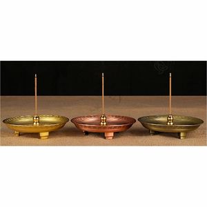 Quemador de Incienso de Metal de Lujo, Soporte de Latón para Varillas y Conos, Recolector de Ceniza de Cobre, Aromaterapia, Decoración del Hogar, Set de Regalo - Product Image 6