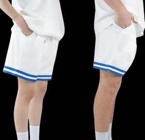 Shorts de sport pour hommes en polyester respirant à séchage rapide, haute qualité, très demandés, pour la course à pied, le basketball et la gym. - Product Image 2